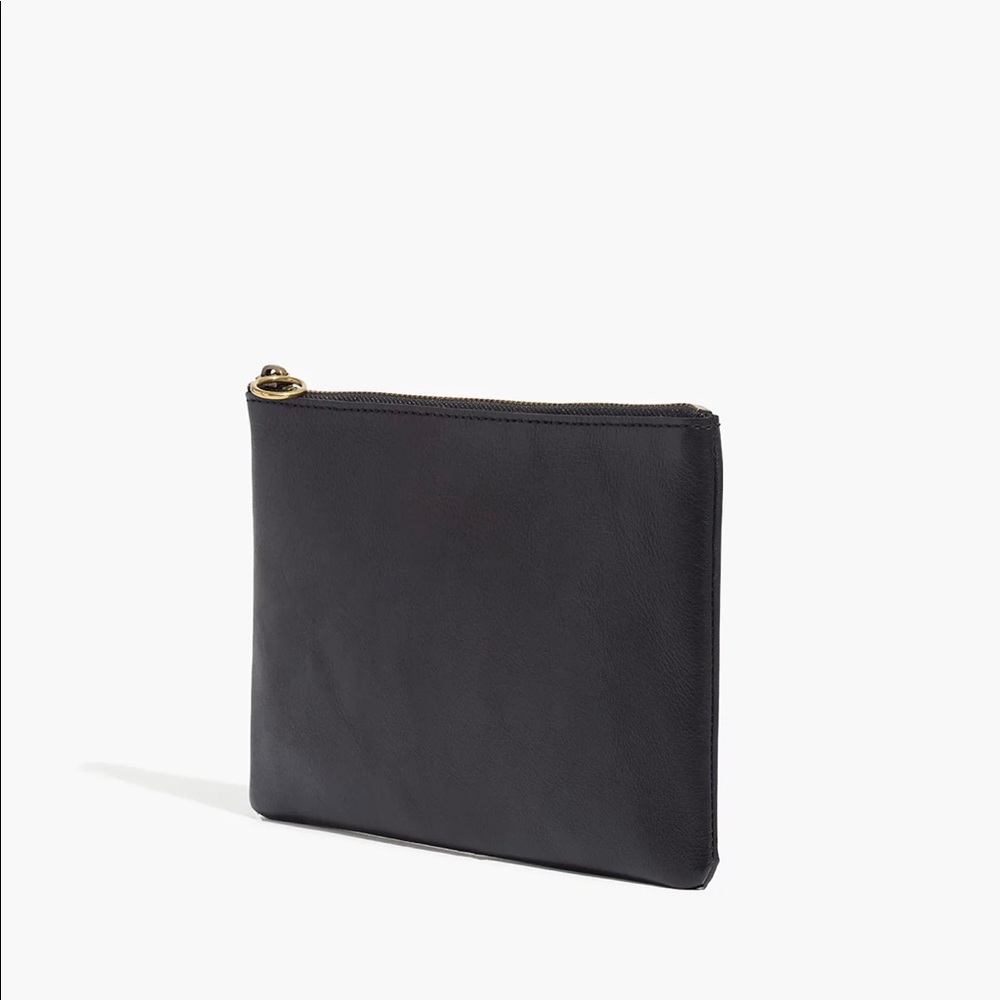 Madewell Leather Pouch Clutch NWOT